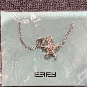 Effy Silver Starfish Necklace